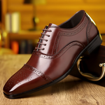 Luxury Leather Brogue Shoes