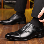 Luxury Leather Brogue Shoes