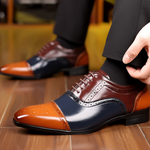 Luxury Leather Brogue Shoes