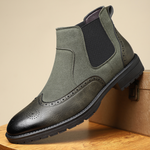 Tall Solid Chelsea Boots