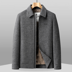 Versatile Wool Zip Jacket