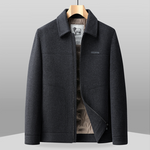 Versatile Wool Zip Jacket