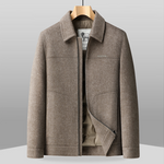 Versatile Wool Zip Jacket