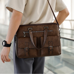 Business Leather Shoulder Bag