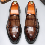 Croc Buckle Comfort Loafers