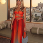 Ava Thornton | Strapless Cut-Out Maxi Dress For Women