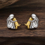 Marlow | Dog Embrace Earring