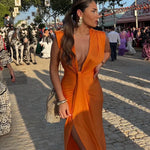 Sophia™ | Elegant pleated dress