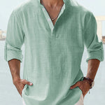 Stafford | The Relaxed Open-Collar Shirt