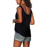 Relaxed Ibiza Style Sleeveless Top