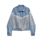 Sienna Tassel Denim Jacket