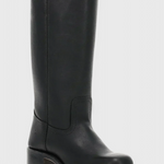 PIPPA | WOMEN'S LEATHER KNEE-HIGH BOOTS WITH HEELS