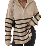 Zeagoo Long Sleeve Oversized Knit Sweater Tops