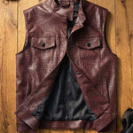 Ricardo Leather Vest