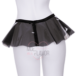 Vinyl Skirt Clear Grey