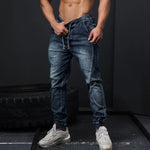 Trendy Men's Jeans | Casual Elastic Fit with Breathable Fabric | Comfortable Wear for Everyday Style