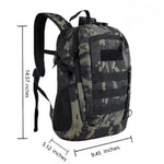 Unisex Oxford Mini Tactical Backpack | Lightweight Waterproof Outdoor Essential