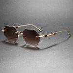 Unisex Rimless Sunglasses | Lightweight Modern Outdoor Style
