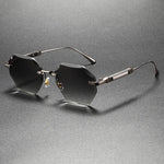 Unisex Rimless Sunglasses | Lightweight Modern Outdoor Style
