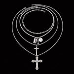 Cross Necklace Set