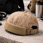 Tattered Knit Cap
