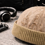 Tattered Knit Cap