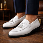 Gloss Tassel Loafers
