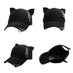 Shadowcat Metal Charm Baseball Hat