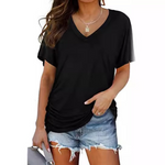 Sophia | V-Neck Batwing Shirt