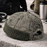 Tattered Knit Cap