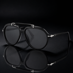 Valeria Tortoise Aviator Sunglasses