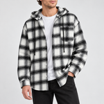 Westmere Plaid Hooded Overshirt