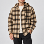 Westmere Plaid Hooded Overshirt
