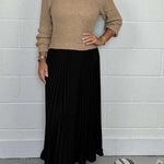 Claudia™ | Maxi Dress with Pleated Skirt