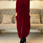 Eliza™ | Relaxed Velvet Dress