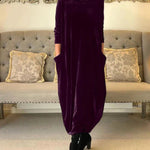 Eliza™ | Relaxed Velvet Dress