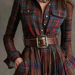 Scarlett™ | Belted Shirt Dress