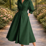Monroe™ | Wrap-Front Maxi Dress