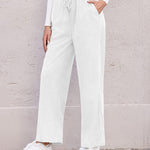 Zeagoo Drawstring Long Pants with Pockets