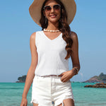Zeagoo V Neck Cami Tank Tops