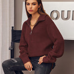 Zeagoo Long Sleeve Oversized Knit Sweater Tops