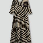 Matilda Ryan | Abstract Print Maxi Dress For Women