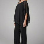 Sienna Parker | Asymmetrical Chiffon Two-Piece Set For Women