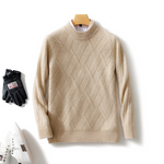 Men's 100% Cashmere Sweater | Effortlessly Refined Comfort
