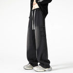 Men's Breathable Denim Wide Leg Pants | Bold Oversized Streetwear Style