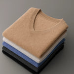 Men's Cashmere V-Neck Sweater Vest | Soft Layering Essential