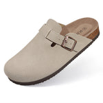 Women's Cow Suede Slip-On Mules | Elevated Softness and Breathable Comfort