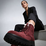 Women's Faux-Fur Lined Waterproof Winter Boots | Comfortable All-Day Wear Design