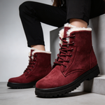 Women's Faux-Fur Lined Waterproof Winter Boots | Comfortable All-Day Wear Design