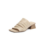 Women's Genuine Leather Block Heel Sandals | Elegant All-Day Comfort Fit